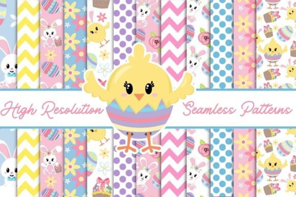 Easter Seamless Patterned Digital Paper: The Ultimate Resource for Creative Projects