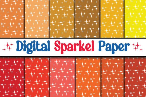 Rainbow Sparkle Digital Papers Pattern: Elevating Modern Creative Workflows