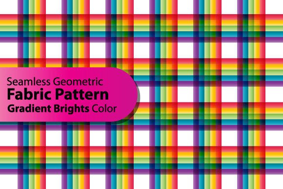 Seamless Geometric Fabric Pattern