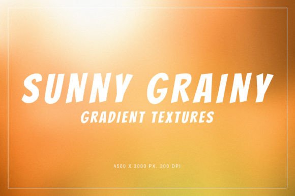 Sunny Grainy Gradient Textures for Creative Projects