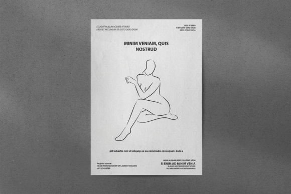 Trendy Line Art Woman Body Set for Creative Projects